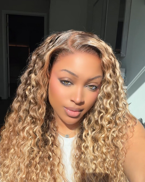 Beach Vacation Blonde Hair