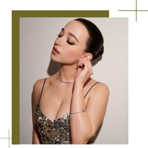 Mikey Madison Bun Hair