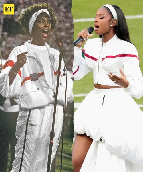 coco jones Super Bowl Headband Wig