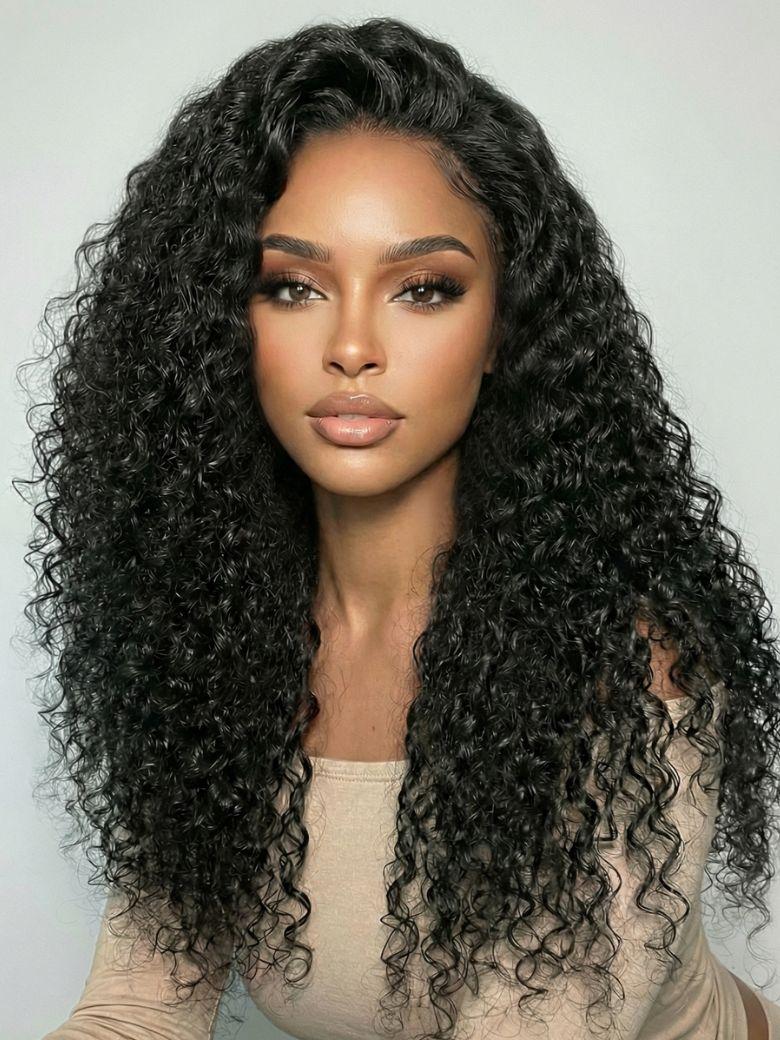 UNice 7x5 Bye-Bye Slip™ Lace Side Part Curly Wigs with Defined Curls