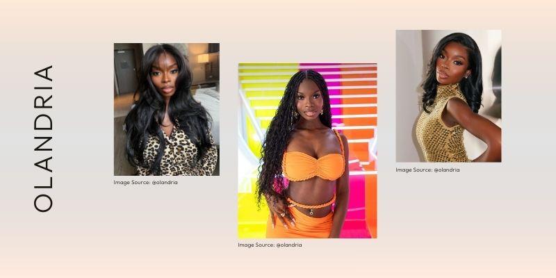 Olandria's Stunning Hair Transformations: A Love Island Beauty Journey