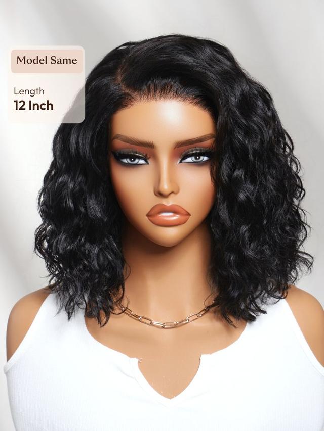 UNice 7x5 Bye Bye Slip™ Lace Natural Black Afro Kinky Curly with Finger Coil Ends