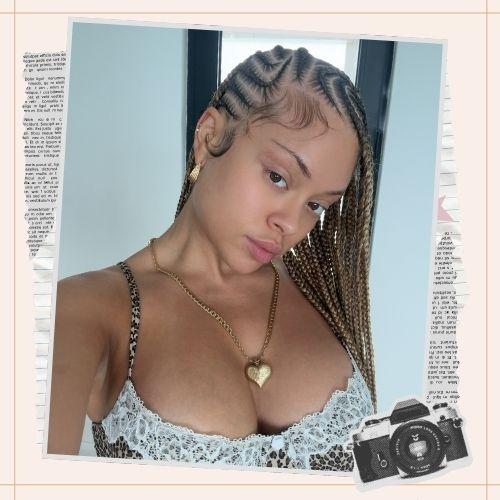  latto with Stitch Braids 