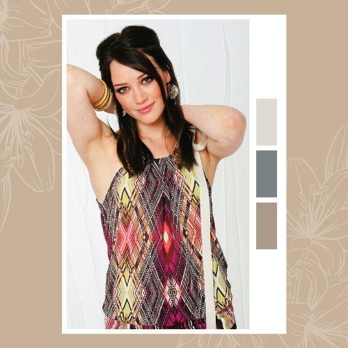 Hilary Duff Black Hair