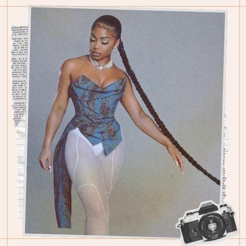 lori harvey long hair