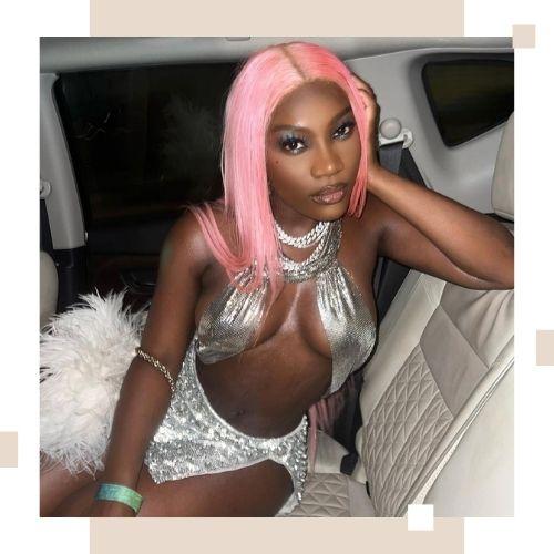 Head-Turning Vibrant Pink Hair