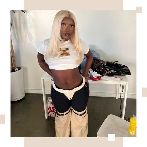 Stunning Bright Blonde Look