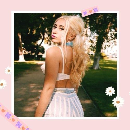 Kali Uchis Blonde Hair