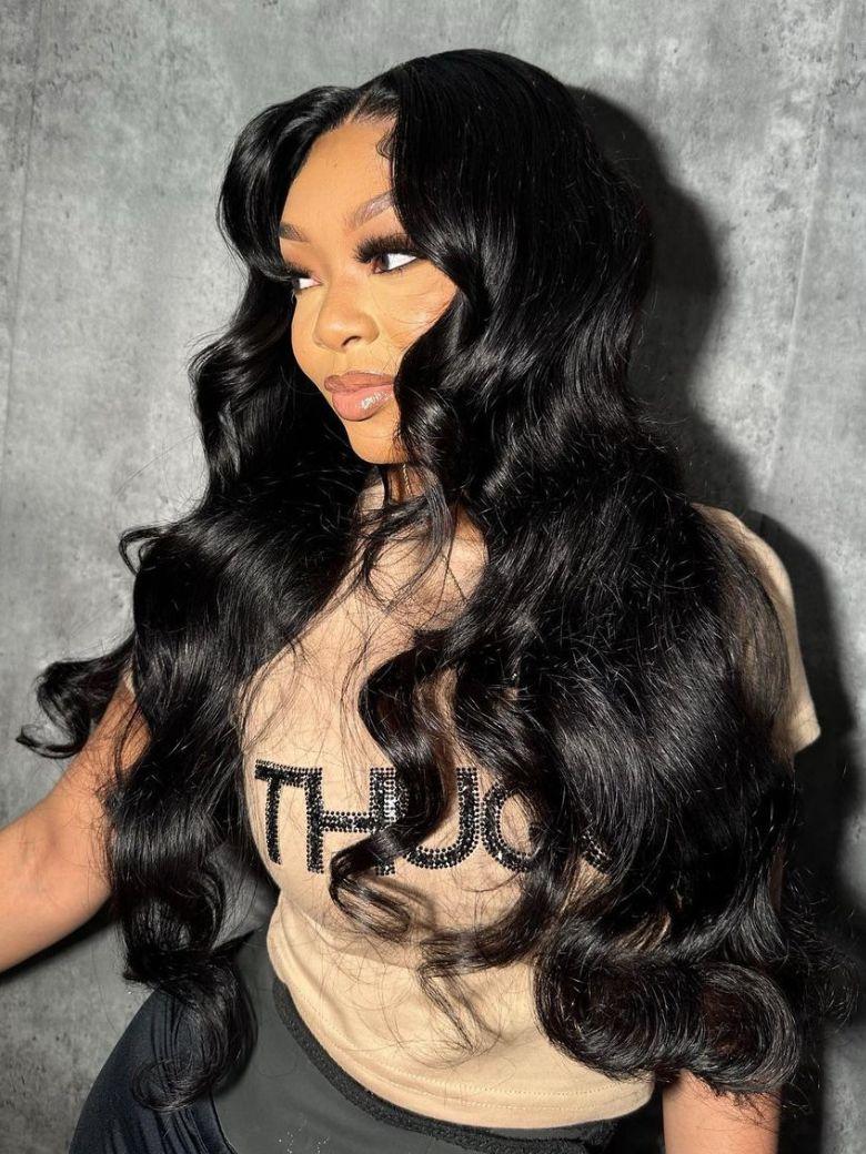 UNice Bye-Bye Slip 7x5 Glueless Lace Body Wave Lace Front Drawstring Wig Adjustable Cap