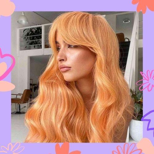 Orange Blonde Hair Color