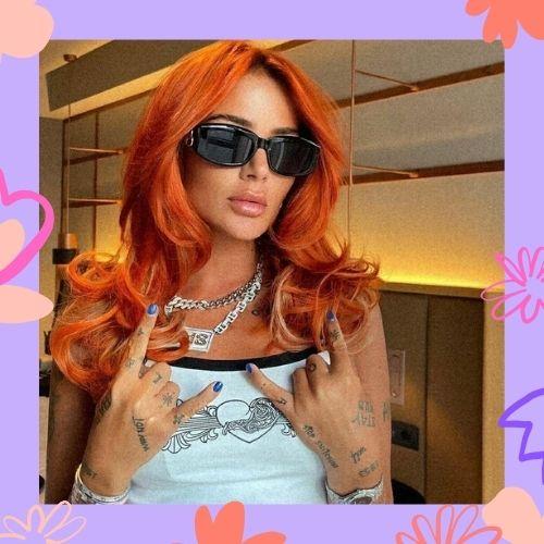 Dark Orange Hair Color