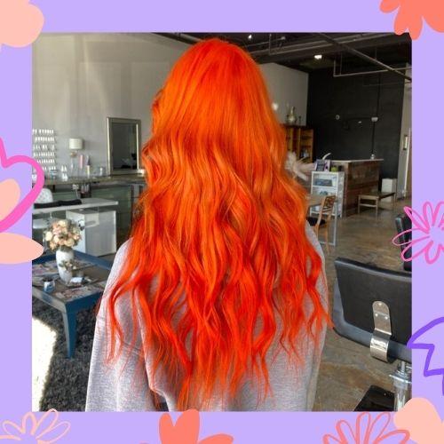 Burnt Orange Color Hair