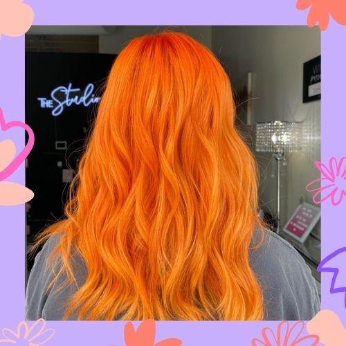 Orange Hair Color