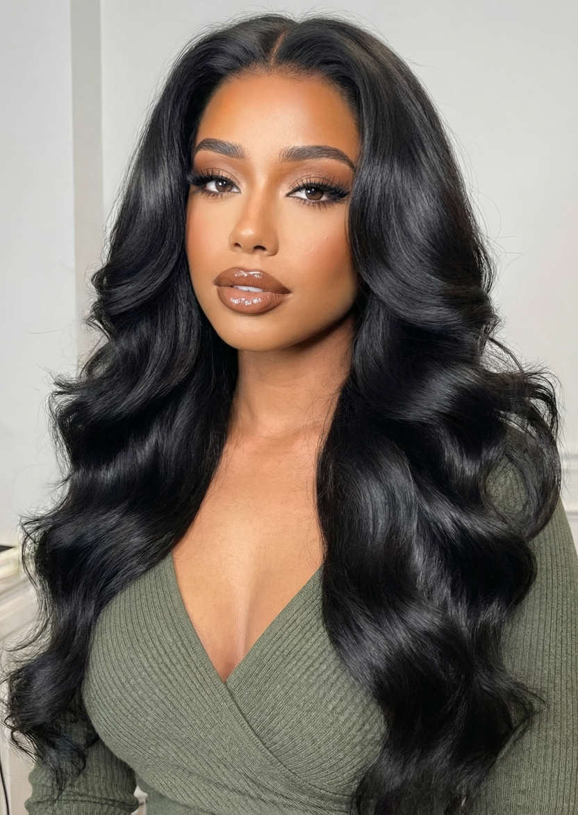 [Pay 1 Get 2 Wigs | 2Wigs=$79] V Part Body Wave Beginner Friendly Wig No Leave Out Super Natural Human Hair Wig