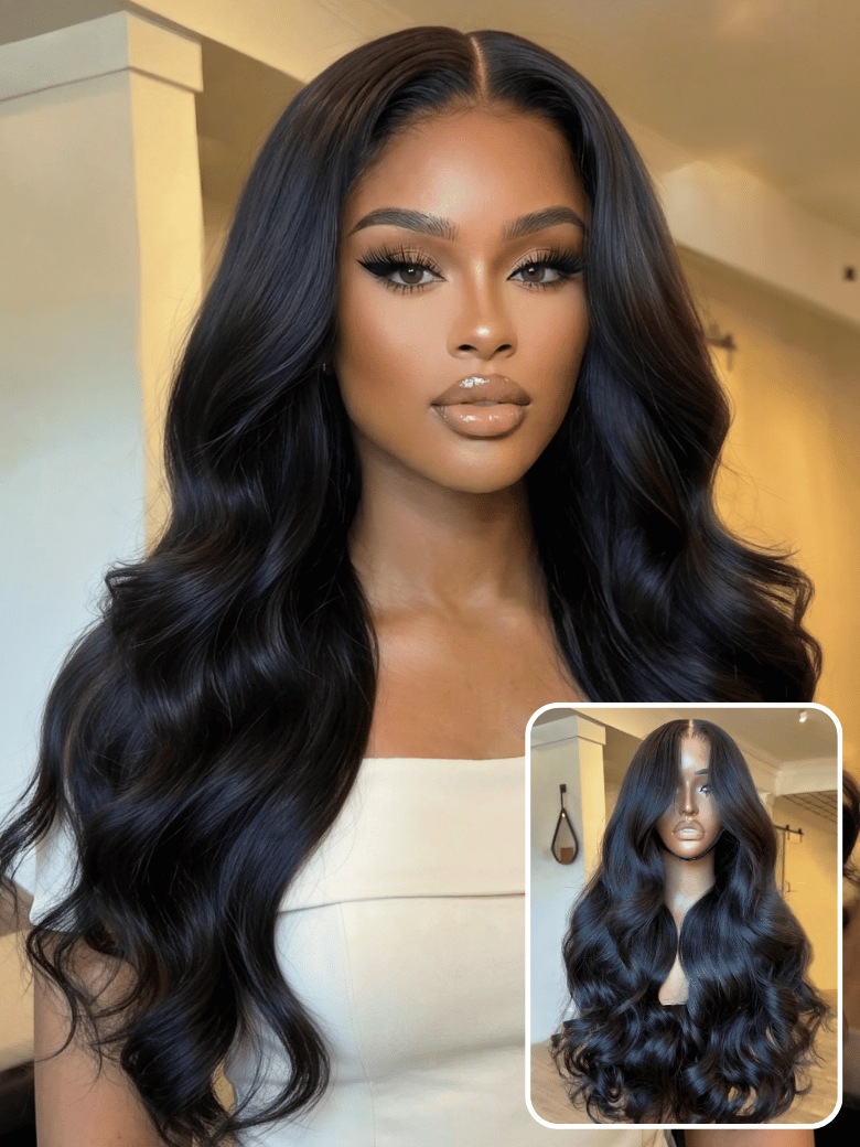 13x4 HD Lace Pre-Everything™ Body Wave Wig – Pull & Go Fit Ear-to-Ear with Invisi Drawstring