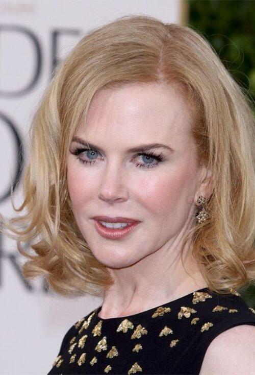 nicole kidman strawberry blonde bob