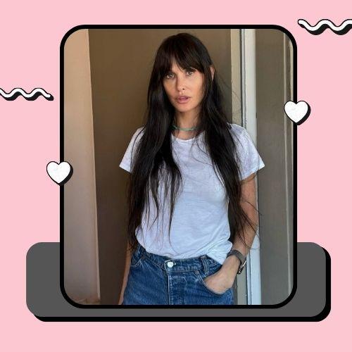 Demi Moore Bang Hair