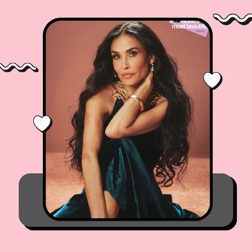 Demi Moore Wave Hair