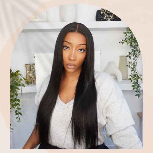 Long Straight Flow Hair