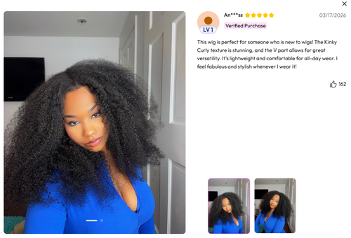 unice Kinky Curly hair