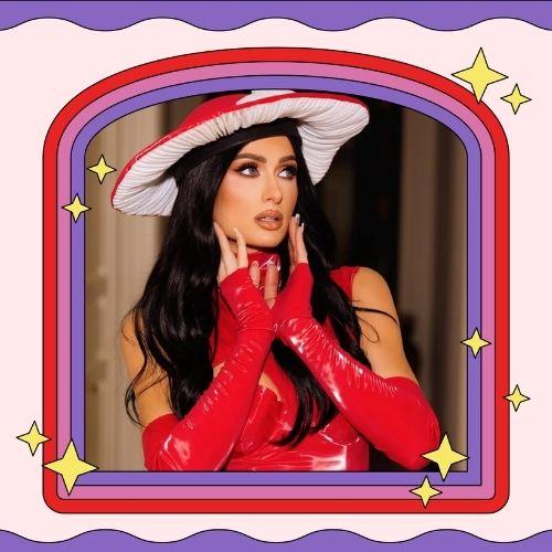 Paris Hilton Black Hair