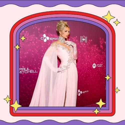 Paris Hilton French Twist