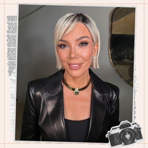 kris jenner hair blonde