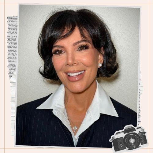 kris jenner short BOB