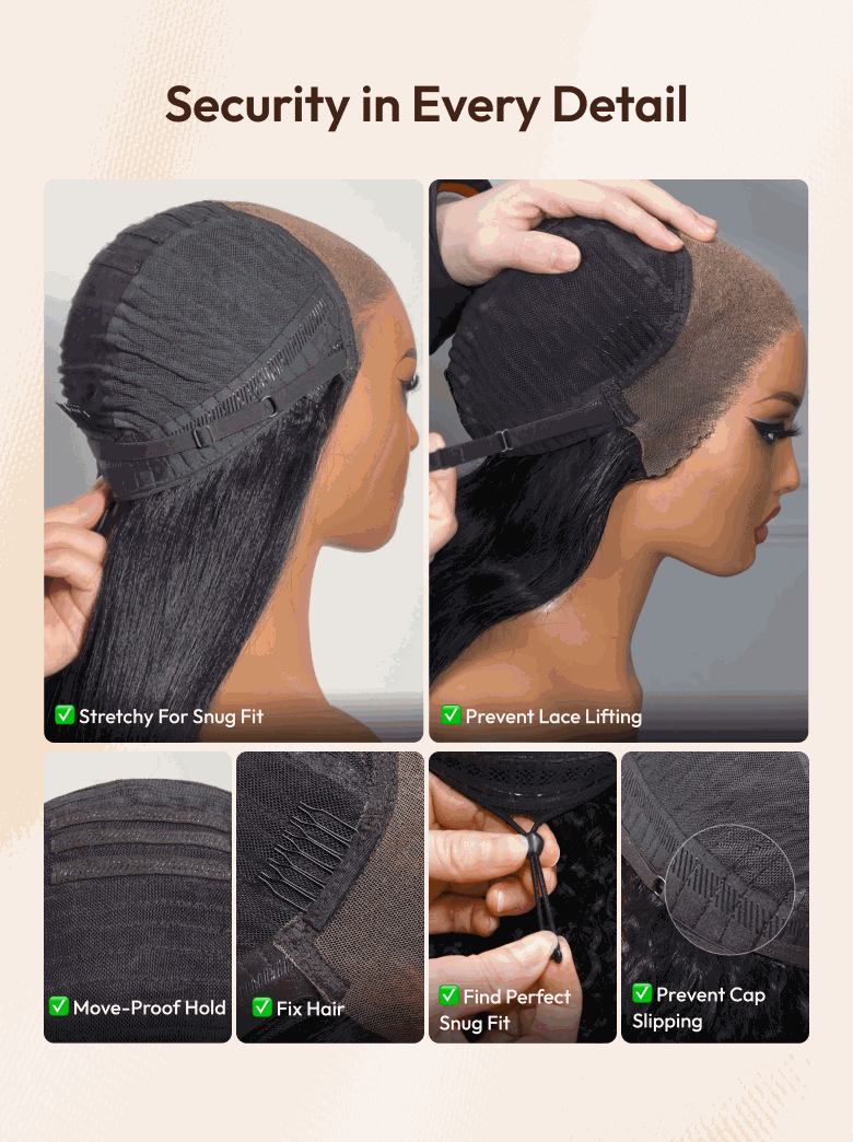 13x4 HD Lace Bye-Bye Slip Body Wave Wig – Pull & Go Fit Ear-to-Ear with Invisi Drawstring