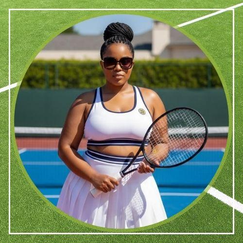 Braided Bun cute tennis hairstyles