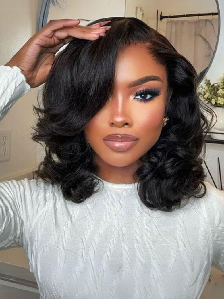 UNice 5x5 Thin HD BlendAway™ & 7x5 HD Pre Cut Lace Closure Glueless Body Wave Wig with ByeBye-Knots Match All Skin Tones