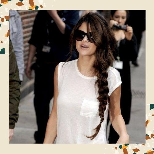 Loose Braided Hairstyle