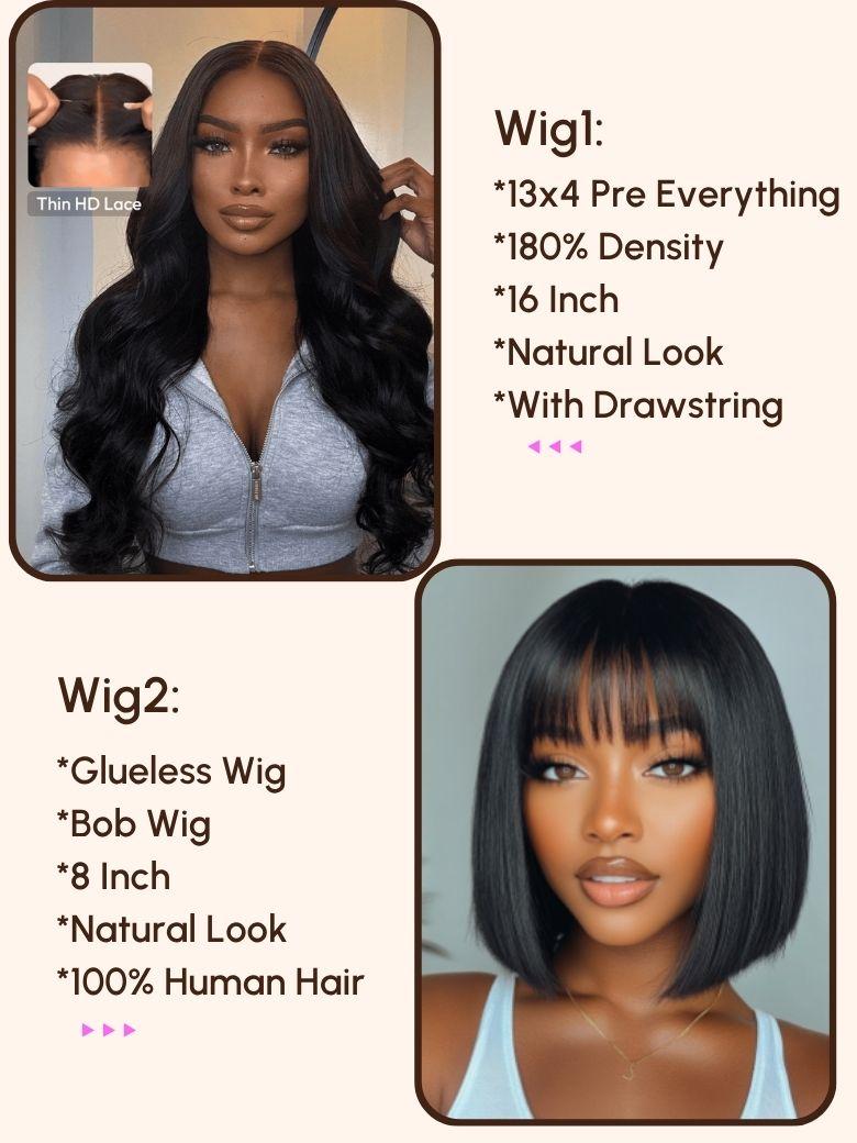 Pay $109 Get 2 Wigs | 24H Limited Time Sale