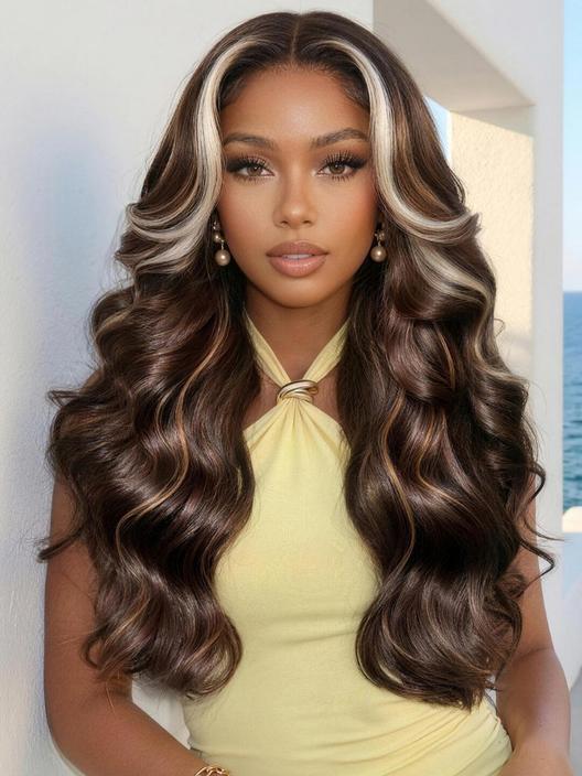 UNice 7x5 Bye Bye Slip™ Lace Auburn Copper Brown Body Wave Drawstring Wig Beginner Friendly