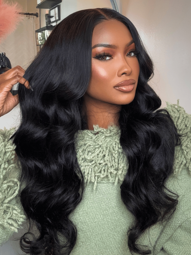 13x4 HD Lace Bye-Bye Slip Body Wave Wig – Pull & Go Fit Ear-to-Ear with Invisi Drawstring