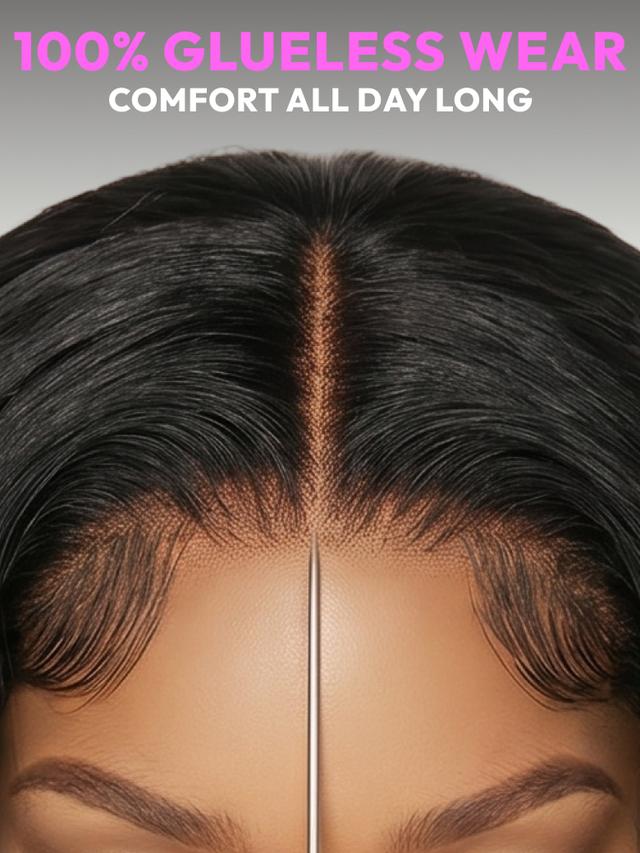13x4 HD Lace Bye-Bye Slip Body Wave Wig – Pull & Go Fit Ear-to-Ear with Invisi Drawstring