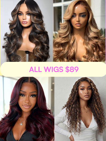 All Wigs $89: Bye Bye Knots Wig | 13x4 Pre-Everything Lace Wig