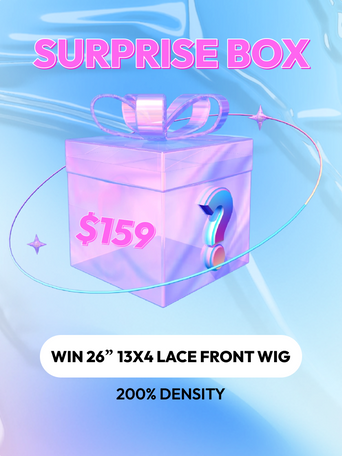 Win 26 Inch 13x4 Front Lace 200% Density Wig $159 Lucky Box Value $795