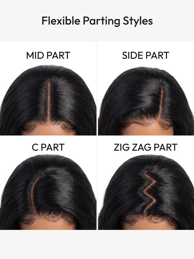 13x4 HD Lace Bye-Bye Slip Body Wave Wig – Pull & Go Fit Ear-to-Ear with Invisi Drawstring