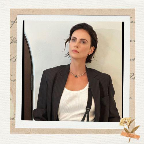 Charlize Theron Dark Hair