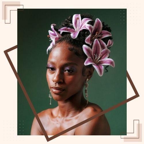 best hairstyle for photoshoot