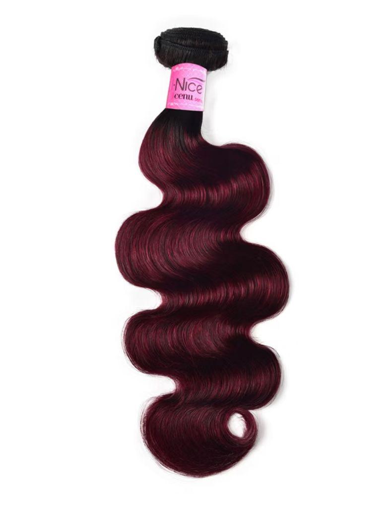 UNice Hair High Quality Novel #TB99J Straight & Body Wave Virgin Hair 1 Bundle for Sew In