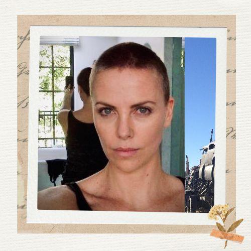 Charlize Theron Shaved Hair
