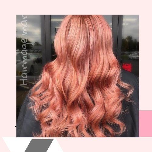 apricot red hair color