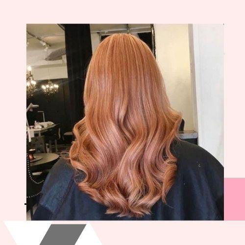 dark apricot hair color