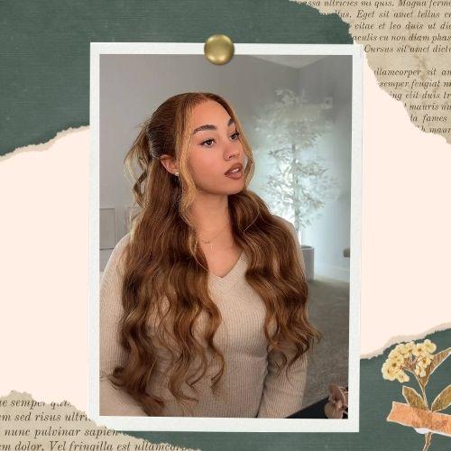 Half-Up Half-Down Hairstyle