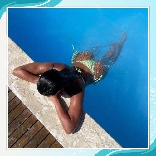 How To Swim With A Wig