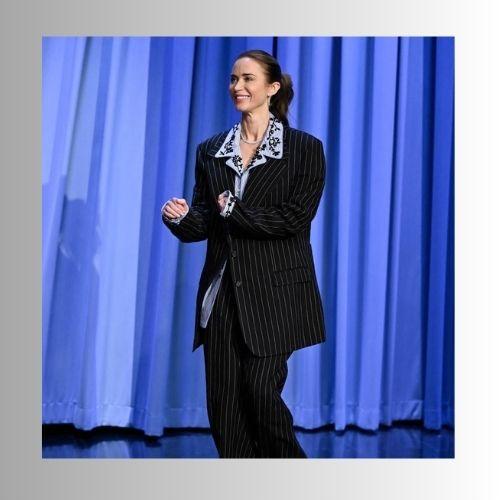 Emily Blunt Ponytail Hair