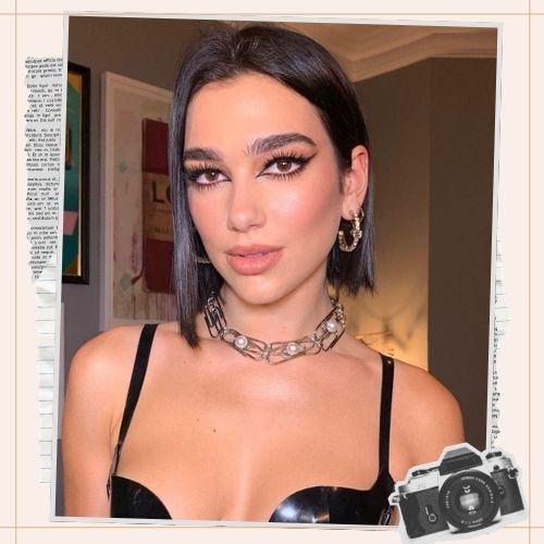 dua lipa short hair
