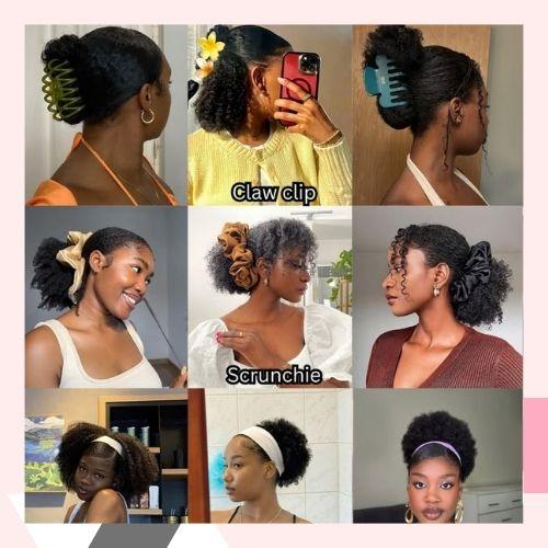 humidity proof hairstyles with accessories